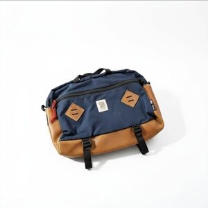 Topo Designs 3-Way Commuter Briefcase Backpack Messenger Cordura Leather USA